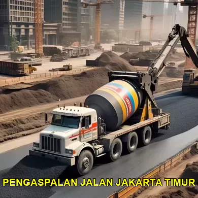 pengaspalan jalan jakarta timur